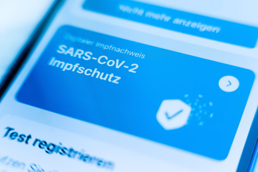 Digitales Impfzertifikat