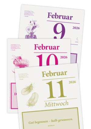 Kalender Orientierungshilfe - Kalenderblock im Abonnement